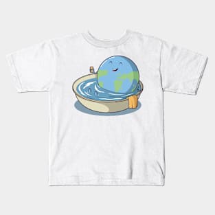 Relax Earth summer Kids T-Shirt